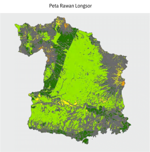 Peta Rawan Longsor Daerah Malang, Jawa Timur